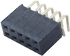 Connector, Rcpt, 10Pos, 2Row, 2.54Mm; Connector Systems Samtec - 53AJ6499 - Newark, An Avnet Company