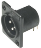Connector, Xlr, Receptacle, 3Pos, Panel; No. Of Contacts Cliff Electronic Components - 49AC3318 - Newark, An Avnet Company