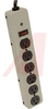 Surge Suppressor; 6; 15 A; 6 ft.; 1.25 lbs.; UL Listed; 15 A; 120 VAC; Metal - 70200229 - Allied Electronics, Inc.