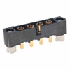 4 Pos. Male SIL Vertical Throughboard Conn. Jackscrews - M80-5000000M2-04-331-00-000 - Harwin Plc