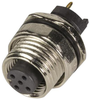 Sensor Connector, 5Pos, Rcpt, M12, Panel; Product Range Harting - 07AH5583 - Newark, An Avnet Company