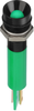 Led Panel Mount Indicator, Green, 8 Mm, 12 Vdc, 20 Ma, 60 Mcd, Ip67 Rohs Compliant Apem - 58Y5160 - Newark, An Avnet Company