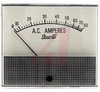 Ammeter, Electromechanical AC; 80 A; + 5%; 3.5 in.; Polystyrene; 750 Series - 70136682 - Allied Electronics, Inc.