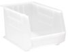 18 x 11 x 10 od stacking bins-clear -- 53926 - Image