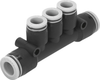 Multiple distributor - QBT3-5/16T-3/16-U - Festo Corporation