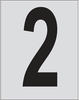 Bradylite Reflective Numbers & Letters - 5900-2 - Brady Corporation