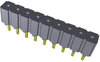 Connector, Rcpt, 9Pos, 1Row, 2.54Mm; Pitch Spacing Samtec - 85AC1512 - Newark, An Avnet Company