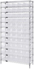 Open Wire Shelving, 12Shelves, 55Bin/clr; Shelving Unit Type Quantum Storage - 42AC7015 - Newark, An Avnet Company