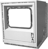 One Door Dual Access Painted Steel NEMA 12 PC or Monitor Enc -- PC-2325 - Image