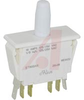 Switch, Pushbutton; Panel Mount; DPDT; 10 A; 125/250 VAC; 680 g; Thermo. Poly. - 70207612 - Allied Electronics, Inc.