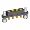10 Pos. Female SIL Vertical Throughboard Conn. Reverse Fix -- M80-4000000F8-10-321-00-000 - Image