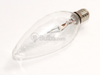 40 Watt, 120 Volt Clear Krypton Blunt Tip Decorative Bulb - B460040 - bulbs.com