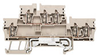 Compact Style Modular PE Terminal Blocks -- ZDK 2.5/3AN DU-PE - Image