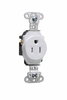 Construction Spec Grade Single Receptacle -- TR5251W - Image