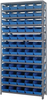 Open Shelving, 13Shelves, 60Bins, Blue; Shelving Unit Type Quantum Storage - 44AC8815 - Newark, An Avnet Company
