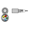 5X COAX MINI RG59 dBII HEAD END -- YE03416 - Image