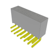 Headers, Receptacles, Female Sockets - 612-SSW-107-02-G-D-RA-003-ND - DigiKey