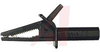 FLANGED CROCODILE CLIP - BLACK UL/CSA - 70062304 - Allied Electronics, Inc.