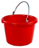 Molded Rubber-Polyethylene Pails - 13602 - U.S. Plastic Corporation