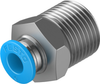 Push-in fitting - QS-3/8-6 - Festo Corporation