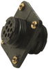 Connector, Circular, Housing, Receptacle, 8 Position, Panel; Product Range Amp Te Connectivity - 12H5192 - Newark, An Avnet Company