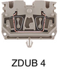 Feed Through Mini Terminal Blocks -- ZDUB 2.5-2/4AN/RC - Image