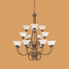 Large Chandeliers-Glass Shade - 657352 - Capital Lighting, Inc.
