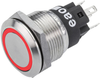 Pb Switch, Illum, Spdt, 5A, 250Vac, Red; Product Range Eao - 38X7140 - Newark, An Avnet Company