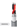 Indoor/Outdoor Stadium, Line Level Audio Cable, 1 Pr #22 Str TC, O/A Foil, CPE Jkt, CMR, Waterblocked -- 2451RW - Image