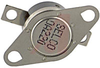 Thermostat; Disc; 125/250 VAC; 15/10 A;Solder Tab; 1500 VAC per 1 Minute; 0 de - 70098621 - Allied Electronics, Inc.