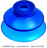 Molded Vinyl Suction Cup -- V-B1.5-50 - Image