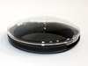 Round Compact with Clear Bubble Top - 499PE-HF124A - Packaging Company (The)