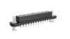 13+13 Pos. Female Receptacle DIL Straight 2mm THT Connector, Slotted Jackscrews, Gold+Tin - M80-4032642 - Harwin Plc