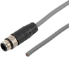 Sensor Cord, 8P M12 Plug-Free End, 5M; Connector Type A L-Com - 80AJ9483 - Newark, An Avnet Company