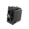 Carling Technologies VED1S00B-00000-000 Unlit, SPTT, On-On-On, 12VDC/20A Rocker Switch -- 44327 - Image