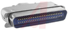 connector,micro-ribbon,top entry plug,for spring latch recept,50 ribbon contact - 70144888 - Allied Electronics, Inc.