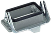 Bulkhead Housing, Size 10A, Metal; Heavy Duty Connector Type Harting - 04C9756 - Newark, An Avnet Company
