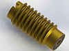 Check Valves, Ball Type - Threaded Insert, Metal seat -- ZLC-0-10/32-BR - Image