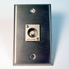 HAVE 1Gang Stainless Wallplate 1F Connector - HAVWP1004F1 - HAVE, Inc.