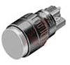 Switch, Pushbutton Body Only, Round, 1 N.O. Contact, Switch Element - 70029732 - Allied Electronics, Inc.