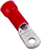 Terminal, Ring Tongue, #10, Crimp, Red; Stud Size - Metric Abb - Thomas & Betts - 20C8900 - Newark, An Avnet Company