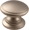 Transitional Round Knob, Satin Nickel - 814532 - HardwareSource, Inc.