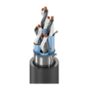 Inst, 4 Pr #18 Str BC, PVC-NYL Ins E1, IS/OS, Blk PVC Jkt, 600V TC-ER 150V NPLF 90C Dry/Wet - 1049A - Belden Inc.