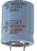 Capacitor;Aluminum Electrolytic;Cap 470uF;Tol 20%;Vol-Rtg 450 VDC;Snap-In -- 70186322