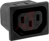 Outlet; Snap-In Mount; 10/15 A; 250 VAC; UL 940V-0/UL 94V-2 - 70133372 - Allied Electronics, Inc.