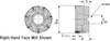 HushCut® Series Face Mill -- FMC90L-30R - Image