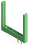 Card Conn, Single Side, 10Pos, Wire Wrap; Card Edge Connector Type Edac - 86AH6980 - Newark, An Avnet Company