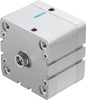 Compact air cylinder - ADN-80-20-I-P-A - Festo Corporation
