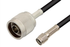 Reverse Polarity SMA Male to N Male Cable 72 Inch Length Using RG223 Coax, RoHS - PE35227LF-72 - Pasternack