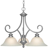 6005-ND3 PW Mid. Chandeliers-Glass Down - 781917 - Capital Lighting, Inc.